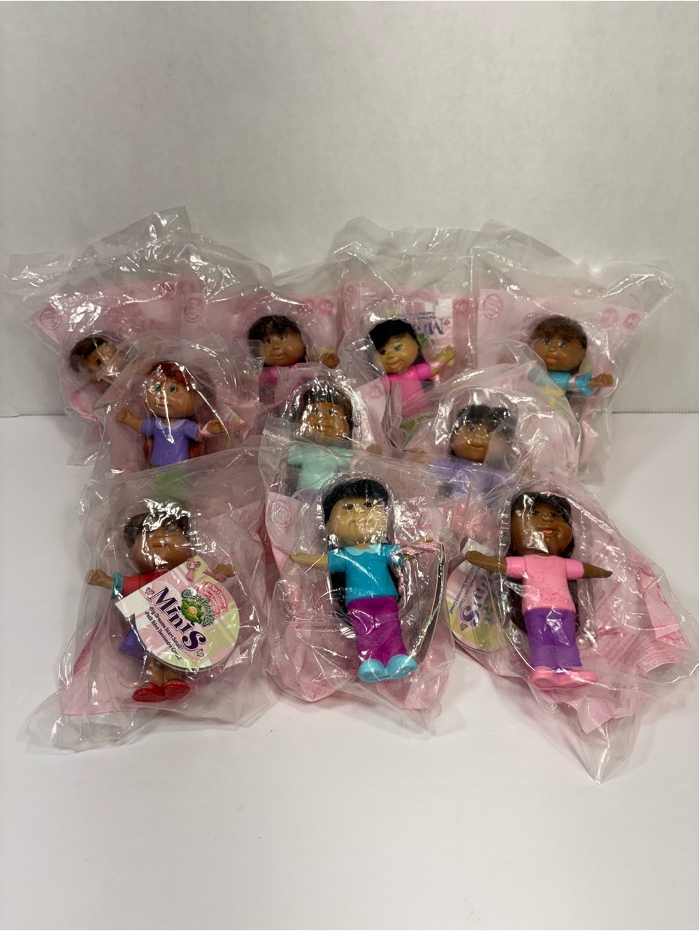 2008 Cabbage Patch Kids Minis Burger King Sealed Lot of 10 Rare CPK